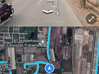 Dijual tanah 1ha kawasan industri jatiuwung jl pajajaran