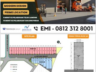 DISEWAKAN GUDANG BARU OSOWILANGUN 600 M2 SURABAYA