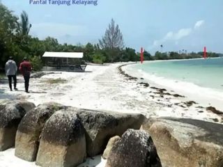 Dijual Tanah lepas Pantai, luas 1,9 Ha. Di Pulau Belitung, Harga Murah