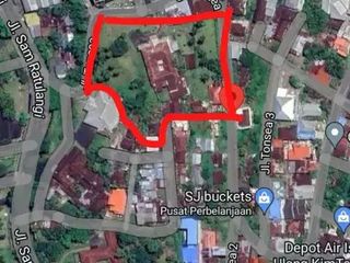 Rumah diatas kota Menado, daerah Winangun