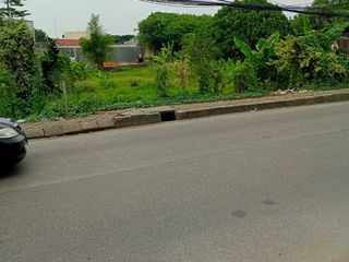 Dijual Murah Tanah 2 Muka Di Pinggir Jalan Raya Cipondoh