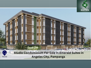 Studio Condominium For Sale In Emerald Suites Angeles City, Pampanga