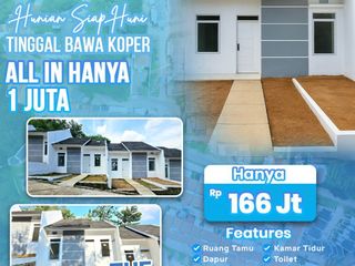 Rumah 100 Jutaan Tanpa DP, Dkt Alun-Alun Cicalengka