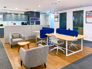 Book a reserved coworking spot or hot desk in Regus One E-com Pasay
