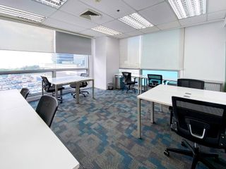 All-inclusive access to professional office space for 5 employees in Regus One E-com Pasay