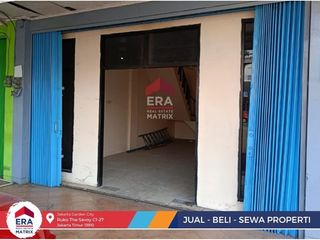 Ruko siap usaha Boulevard Hijau Harapan indah Bekasi parkiran luas