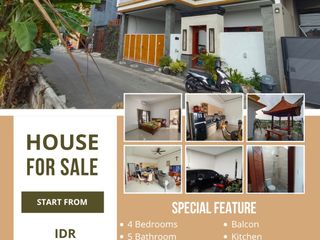 FOR SALE LUXURY SECONDARY HOUSE IIN SEDAP MALAM, DENPASAR