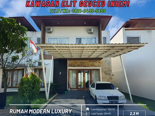 Dijual Rumah Mewah Baru di Kawasan Elit Geuceu Iniem - Lengkap Perabotan + Full AC + Kolam Renang!
