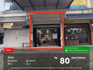 Ruko 2 lantai poros jalan utama Sawojajar 1