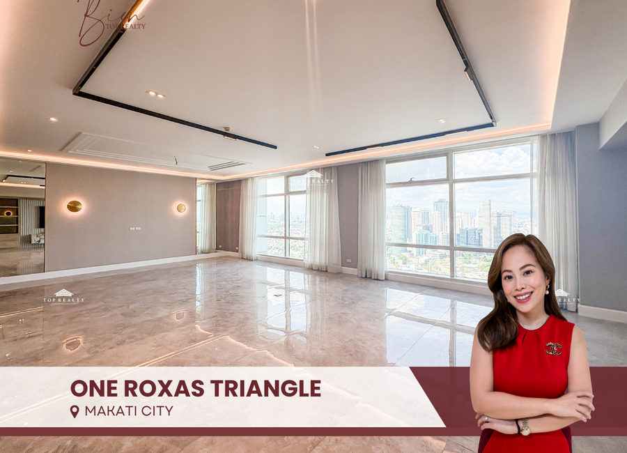 For Sale: High floor 3-Bedroom 3BR Condo in Makati City at One Roxas ...