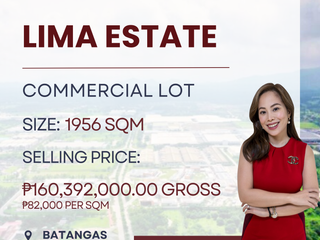 Lima Estate Commercial Lot For Sale in Lipa, Batangas