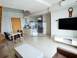 SEWA MURAH APARTEMEN MAQNA RESIDENCE 3 BR FULL FURNISHED LENGKAP