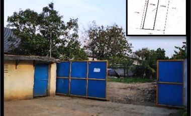 Jual tanah dan bangunan gudang murah cash only