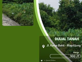 Dijual Tanah Tongkongan Daerah Bukit Barisan Riau Ujunv!