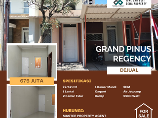 Dijual cepat jarang ada 600jutaan di Pinus Regency Cinambo Bandung
