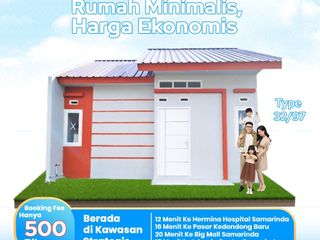 Rumah Subsidi Terlaris di Samarinda Harga 182 Jt Dekat dengan Big Mall