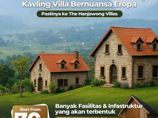 TANAH KAVLING VILLA EROPA PERTAMA DITENGAH KAWASAN WISATA VIRAL