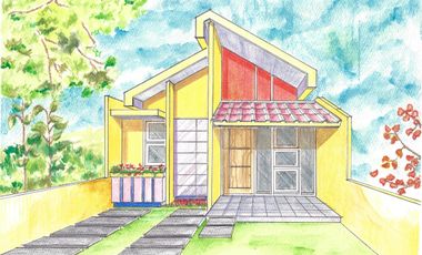 Rumah 2 Kamar Tidur UMuka Hanya 5jt Type 40/72 - New Graha Melasti