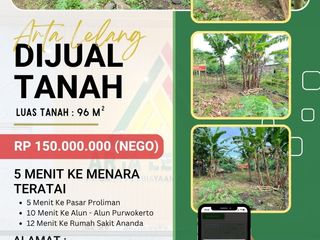 dijual tanah murah harga nego