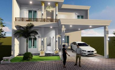 Rumah Mewah New American style cluster colomadu progres bangun