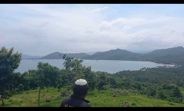 Sekotong land with ocean view and direct access to the main road very