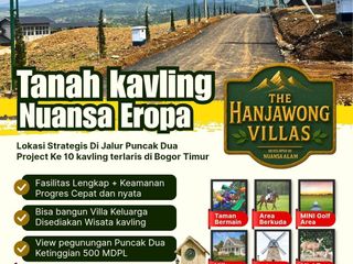 DIJUAL TANAH DIKAWASAN KAVLING EROPA COCOK BUAT BANGUN VILLA
