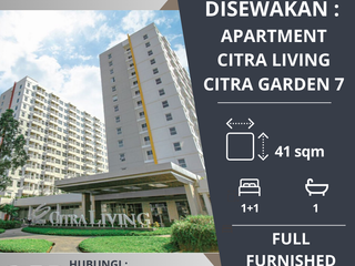 DISEWAKAN: Apartment Citra Living, Lotus, Citra 7, Kalideres, Jakbar