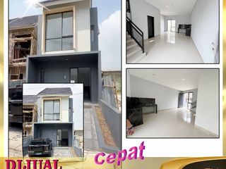 DIJUAL Bangunan Baru RUMAH  2 Lantai PARK RESIDENCE  Cengkareng - SS