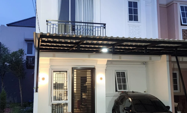 Rumah Hoek Savia Park Nusaloka BSD Semi Furnish 3KT 72m2 Siap AJB