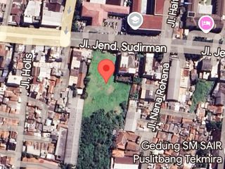 Dijual di bawah njop ,  tanah 2.5 ha. , jalan Sudirman Bandung