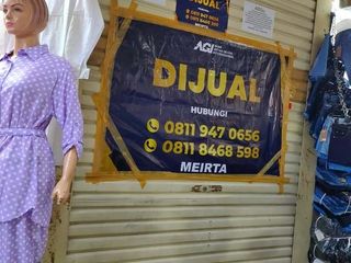 Dijual 1 Unit Kios di Pusat Grosir Metro Tanah Abang