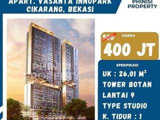 DIJUAL APARTMENT CUMA 400 JUTAAN DI VASANTA APARTMENT