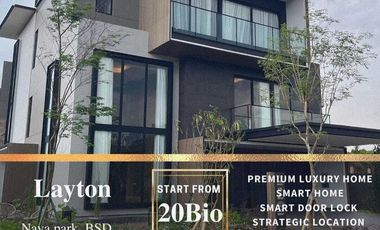 Dijual Rumah Mewah di Cluster Layton, Nava Park BSD City
