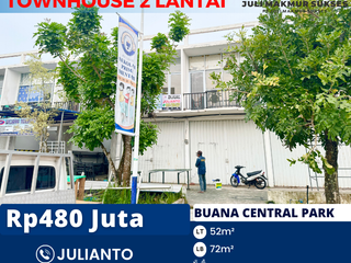 TURUN HARGA Dijual CEPAT Townhouse 2LT di Buana Central Park Batam