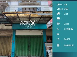 Disewakan Ruko 2 Lantai Poros Jalan di Raya Gadang Malang