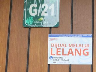 Dilelang rumah komplek Golden Park 3, Tangerang, Banten