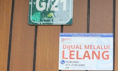 Dilelang rumah komplek Golden Park 3, Tangerang, Banten