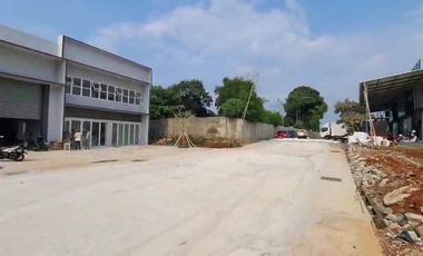 Dijual Gudang Baru Zona Industri dekat Tol Legok - BSD