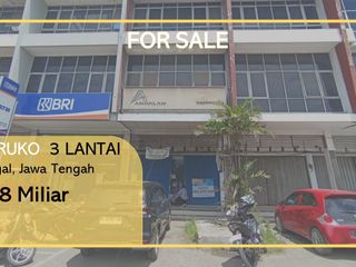 RUKO 3 LANTAI SIAP HUNI STRATEGIS DI KOTA TEGAL