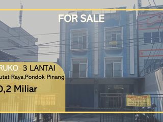 RUKO 2 PINTU 3 LANTAI SIAP HUNI STRATEGIS DI KEBAYORAN LAMA