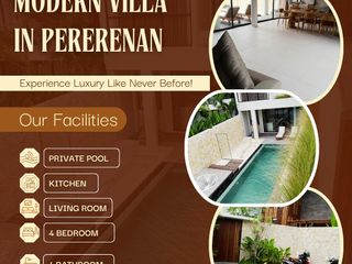 FOR SALE VILLA MODERN LOKASI DI PERERENAN BADUNG