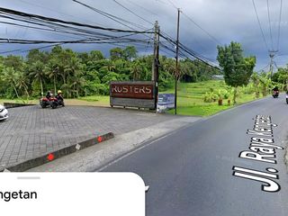 Tanah Komersial Jl Kengetan Ubud