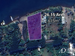 FREEHOLD BEACHFRONT LAND IN TELOK KODEK - LOMBOK ISLAND (26 ARE)