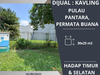 DIJUAL: Kavling di Pulau Pantara (Boulevard), Kembangan, Jakarta Barat