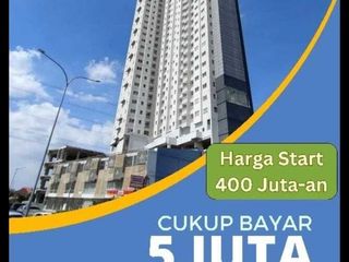 DIJUAL APARTEMEN 5JT HUNI CICILAN DIBAYARIN SEWA DEKET TOL KARANG TENGAH
