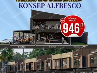 Ruko Siap Usaha Tanah Besar 85m² Sentraland Parung Panjang