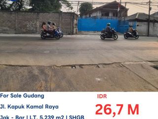 LELANG PABRIK DI KAPUK KAMAL RAYA  KALIDERES JAKARTA BARAT