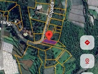 Dijual Tanah Kavling 247 m2 di Padalarang Bandung, View Gunung & Sawah