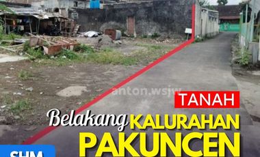 Tanah Bagus JOGJA Pakuncen Belakang Kelurahan Lt 421 m² ld 20 m SHMP