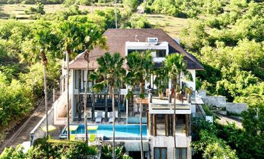 Villa Mewah Tropical Modern View GWK Ungasan Bali